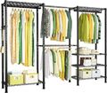 Kleiderschrank Offen Kleiderständer Kleiderstange Garderobe für Schlafzimmer NEU