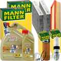 MANN INSPEKTIONSPAKET+6L CASTROL 5W-30 ÖL passend für BMW X3 F25 X4 F26 s/xDrive