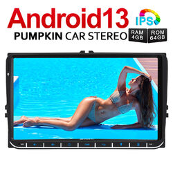 Pumpkin 9" Android 13 Autoradio GPS Navi DAB DSP 4GB 64GB for VW Golf 5 6 Passat