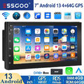 DAB+ Android 13 Autoradio 2 DIN 4+64G Carplay 7 Zoll GPS NAVI RDS Bluetooth WiFi