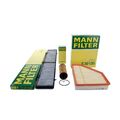 MANN Filterset 3-tlg für BMW 1er E81-E88 116-123d 3er E90-93 316-320d X1 E84 N47