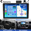 DAB+ 4+64GB Für Fiat Ducato 2006-2023 Android 13 Autoradio Navi CarPlay + Kamera