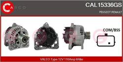 CASCO CAL15336GS Lichtmaschine Generator 110A 12V für RENAULT SCÉNIC II (JM0/1)