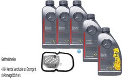 5 L MB ATF Getriebeöl 236.14 MEYLE Getriebeölfilter für Mercedes-Benz 190 E 1.8