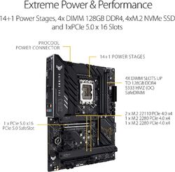 ASUS TUF Gaming Z690-Plus D4 Mainboard Sockel Intel LGA 1700 (Intel Z690, ATX, P