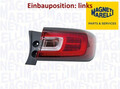 MAGNETI MARELLI 712207801120 Heckleuchte links Rücklicht Hecklicht für Renault 