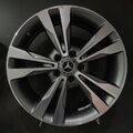 1x Alufelge 18 Zoll 7.5" 5x112 44ET Glanz Graphit A2054012802 Mercedes-Benz Mg