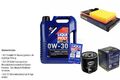 INSPEKTIONSKIT FILTER LIQUI MOLY ÖL 5L 0W-30 für VW Polo 9N_ 1.4 16V Caddy III