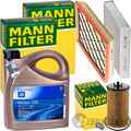 MANN INSPEKTIONSPAKET+5L ORIGINAL 5W30 MOTORÖL passend für 1.6 CDTI OPEL ASTRA J