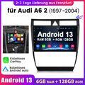 Für Audi A6 S6 RS6 C5 1997-2004 Android13 Autoradio 6+128GB GPS Navi CarPlay BT