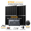 Anker Balkonkraftwerk 870W mit 1,6 kWh SOLIX Solarbank E1600 Solarspeicher