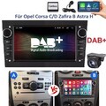 Für Opel Corsa C D Astra G H Zafira B Android14 Apple Carplay Autoradio GPS DAB+