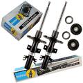 2 Bilstein Stoßdämpfer B4 vorne+Domlager für VW Multivan T5 Transporter T5