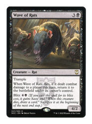 MTG | Wave of Rats | Streets of New Capenna | NM | EN