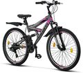 24 Zoll 26 Zoll Mountainbike Fully MTB V Bremse fully Vollfederung, 21 Gang