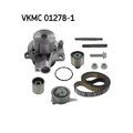 1x Wasserpumpe + Zahnriemensatz SKF VKMC 01278-1 passend für AUDI FORD MAN VW