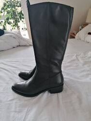 Pier One Damen Stiefel - Schwarz, EU 38