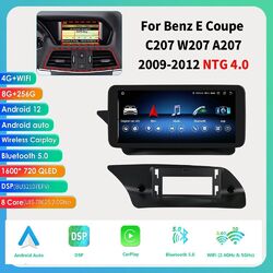 10,33'' Android Autoradio CarPlay GPS Navi Für Benz E Klasse W207 C207 A207 256G