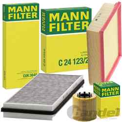 MANN FILTER INSPEKTIONSPAKET passend für RENAULT ESPACE IV/JK 2.2 dCi 150 PS