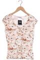 Comma T-Shirt Damen Shirt Kurzärmliges Oberteil Gr. EU 36 Crème Weiß #9ajnebg