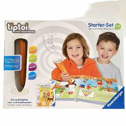 ⚡️ Ravensburger tiptoi Starter-Set mit Stift und Wörter-Bilderbuch Unser Zuhause