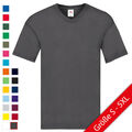 Fruit of the Loom Original V-Neck T Herren T-Shirt S 5XL NEU