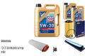 SCT Inspektionspaket 7 L Liqui Moly Longlife III 5W-30 für BMW 3er E46 320d