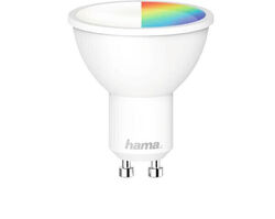 5x Hama WLAN LED-Lampe GU10 5W 40W RGB Birne bunt App-Steuerung für Alexa Google