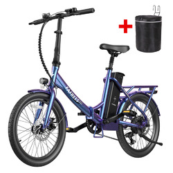 20 Zoll E-Bike Elektrofahrrad Klapprad Citybike 250W Herren/Damen E-Bike 18.2AH