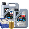 Motoröl 5W30 LIQUI MOLY Leichtlauf Special Tec 6L+MAHLE Ölfilter