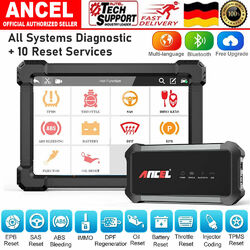 2024 Ancel X7 Profi KFZ Diagnosegerät Auto OBD2 Scanner ALLE SYSTEM Gerät TPMS