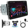 KAMERA+Android 13 10.1" 4Kern 64GB Doppel 2DIN Autoradio GPS Navi Carplay Für VW