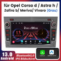 Android13 Autoradio GPS Navi USB MP3 MP5 2+64G Carplay Für Opel Astra H Corsa CD