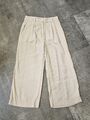 Someday Hose Damen Culotte Gr. 36 weites Bein soft stone wie neu 7/8 Länge