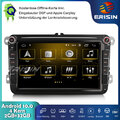 DAB+Android 10 Autoradio GPS OPS 4G für VW Passat Polo Golf 5/6 Tiguan T5 Touran