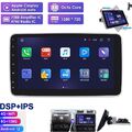 128G Android12 Carplay DAB+ Autoradio GPS Navi 1 DIN 360° Drehbar Bildschirm DSP