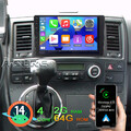 2+64G Android14 Autoradio RDS WIFI Navi Für VW T5 Multivan Transporter 2010-2015