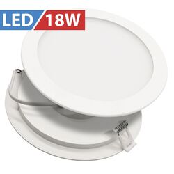 LED Panel Einbaustrahler Einbau Leuchte ultraslim Lampe Deckenleuchte rund⭐⭐⭐⭐⭐ Schneller Versand aus NRW | 6W 12W 18W