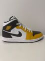 NIKE AIR JORDAN 1 MID 47,5 DQ8426-701 SNEAKER HERREN NEU WEIß GELB