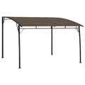 Pergola Gartenpavillon Pavillon Überdachung Zelt Metall Markise Zelt 3x3m/4m/6m