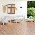 Garten Lounge Set Gartenmöbel Sofa Sitzgruppe 9-tlg. Massivholz Kiefer vidaXL