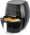 Emerio Heißluftfritteuse XXL 6l Friteuse Fritteuse Heissluft Airfryer Ofen 1800W