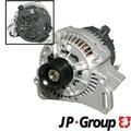 JP GROUP 1190100500 Lichtmaschine Generator 90A 14V für VW GOLF III (1H1)