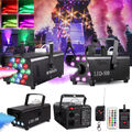 18 LED RGB Nebelmaschine Bühnenlicht 500W LED Bühneneffekt Fogger Nebler Show