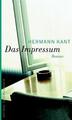 Das Impressum | Roman, Aufbau Taschenbücher 1195 | Hermann Kant | Deutsch | Buch