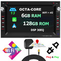 7" Android 13 6+128GB Autoradio GPS 4G LTE Für VW Golf MK4 Polo Passat B5 JETTA