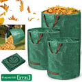 Gartensack Rasensack Gartenabfallsack 272L, 2/3/4er Set Laubsack Gartenbehälter*