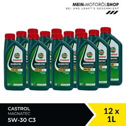 Castrol Magnatec 5W-30 C3 Renault Fiat BMW LL-04 MB 226.5 12x1 Liter = 12 Liter