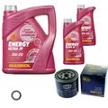 SCT Germany Inspektionspaket MANNOL Energy Ultra JP 5W-20 7L für Hyundai IX20