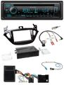 Kenwood Bluetooth DAB CD Lenkrad USB Autoradio für Opel Adam ab 2013 Corsa E Abl